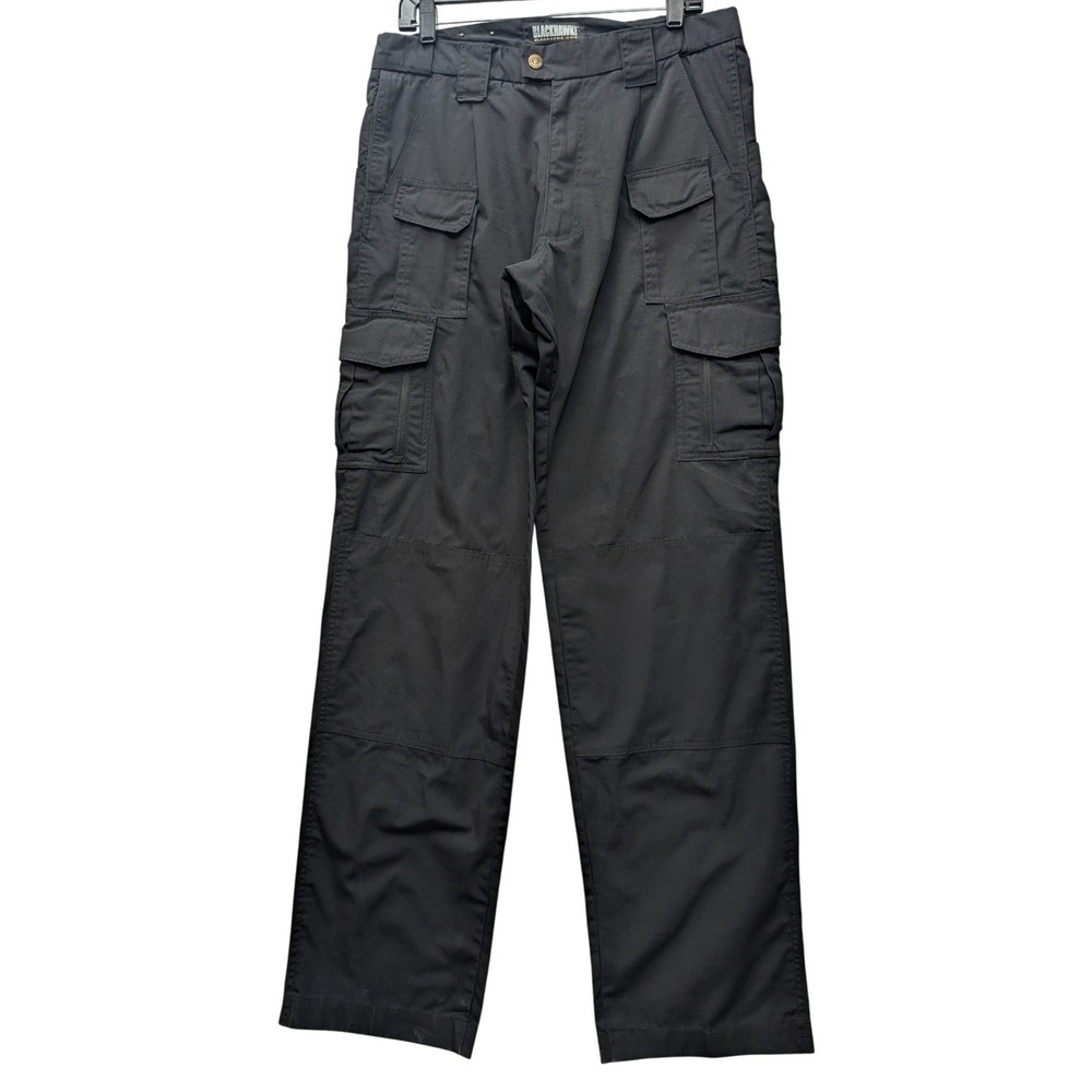 Blackhawk Tactical Pants Mens 34x36 Black 86TP02 Lightweight Cargo
